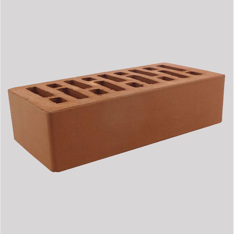 Кирпич лицевой Строма, Терракотовый «Гладкий», 1НФ